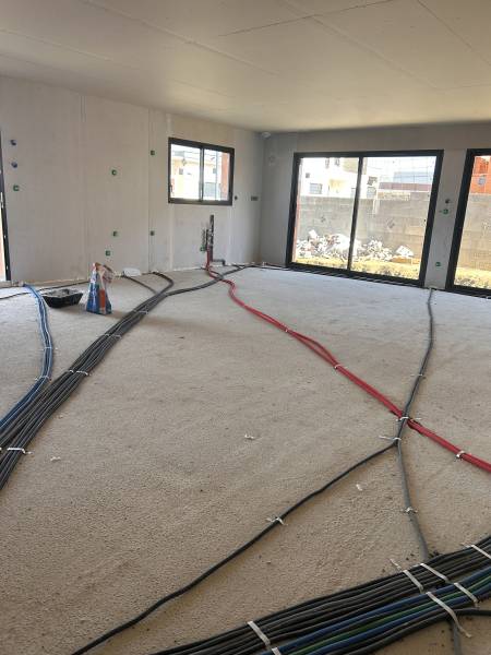 1ere Intervention Plomberie et Electricite dans une maison neuve à Béziers 